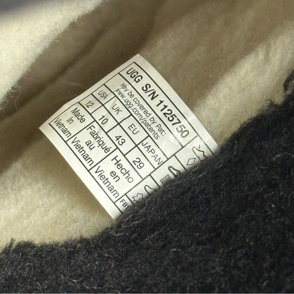 UGG Raincloud Tall Black Winter & Rain Boots Size 12 NWT - Picture 12 of 14